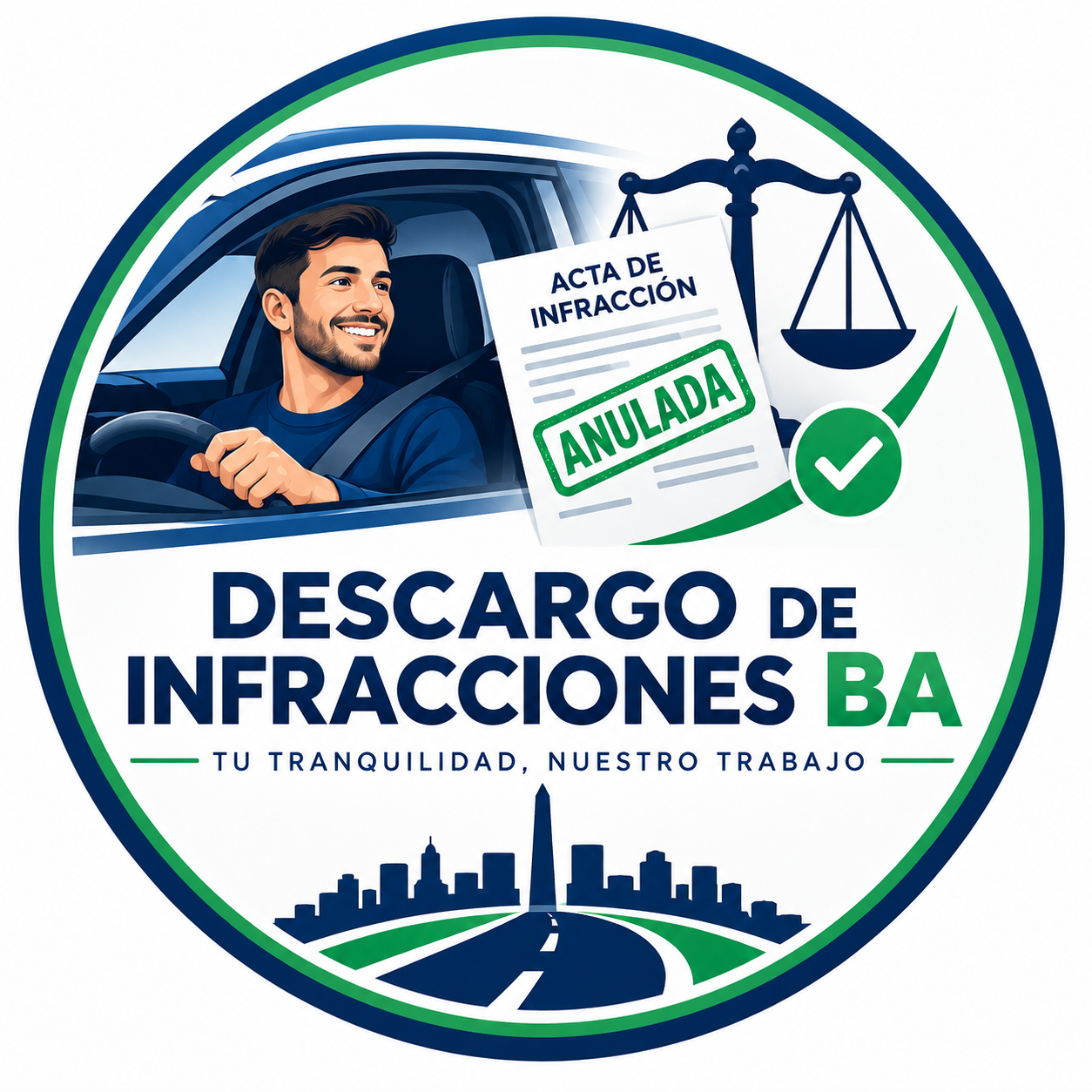Logo Descargo de Infracciones BA